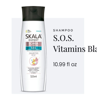 شامپو بمب ویتامین S.O.S اسکالا Skala اورجینال
