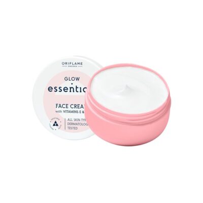 کرم صورت ویتامینه اسنشیالز گلو اوریفلیم Glow Essentials Face Cream with Vitamins E & B3 Oriflame