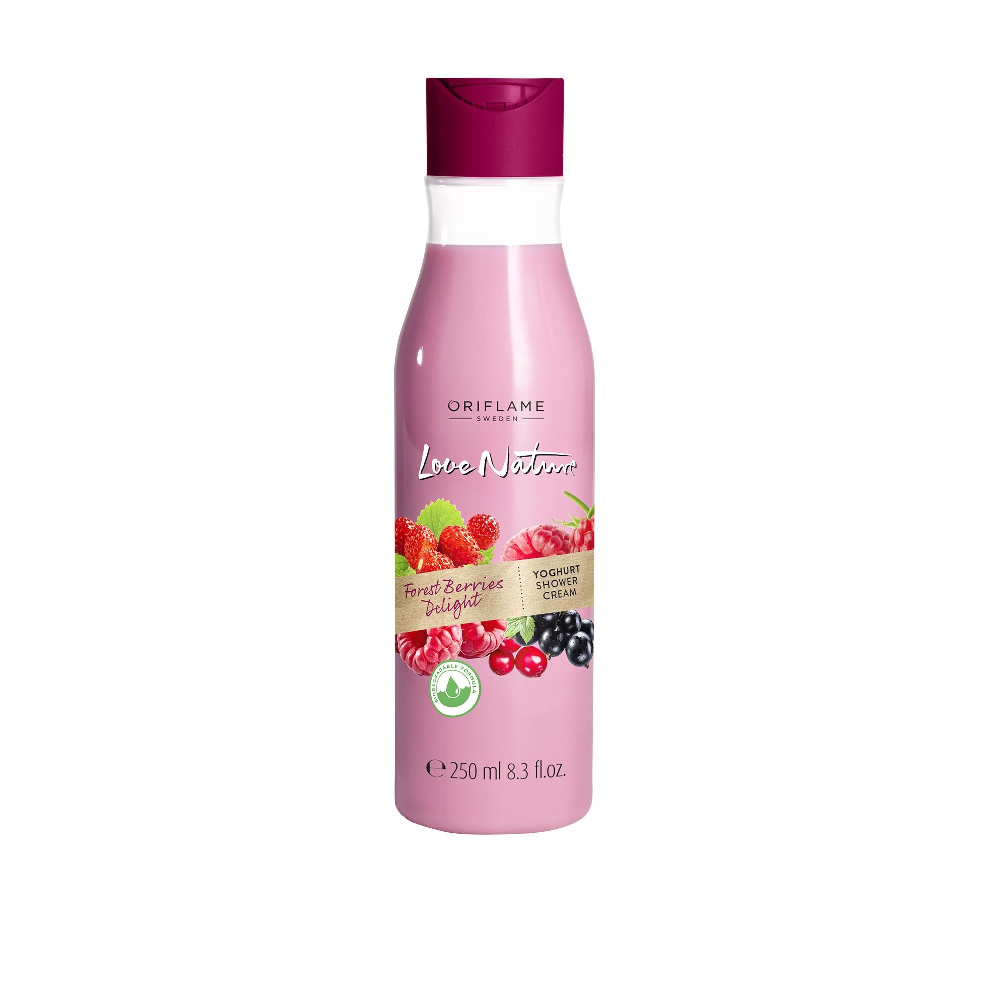 شامپو بدن کرمی توت های جنگلی لاونیچر اوریفلیم LOVE NATURE Forest Berries Duş Kremi Oriflame شامپو بدن کرمی توت های جنگلی لاونیچر اوریفلیم LOVE NATURE Forest Berries Duş Kremi Oriflame