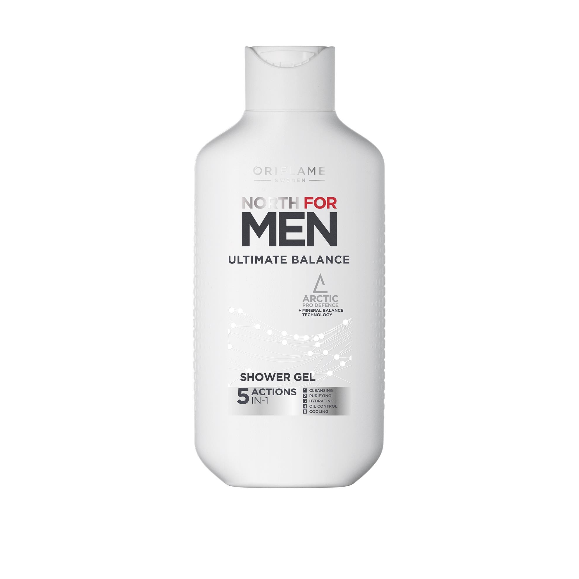 شاورژل آلتیمت بالانس نورث فورمن مردانه اوریفلیم North For Men Ultimate Balance Shower Gel Oriflame شاورژل آلتیمت بالانس نورث فورمن مردانه اوریفلیم North For Men Ultimate Balance Shower Gel Oriflame