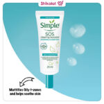 ژل ضدجوش فوری سیمپل حجم 25 میلی لیتر Simple Daily Skin Detox SOS Booster