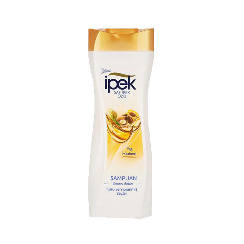 شامپو دانه های روغنی ایپک مخصوص موهای خشک و آسیب دیده حجم 600 میل Ipek Oil Treasure Shampoo For Dry & Damaged Hair شامپو دانه های روغنی ایپک مخصوص موهای خشک و آسیب دیده حجم 600 میل Ipek Oil Treasure Shampoo For Dry & Damaged Hair