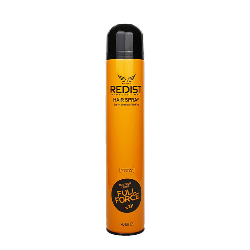 موس موی ردیست مدل ماکزیمم کنترل فول فورث حجم 300 میل Redist Hair Spray Maximum Control Full Force موس موی ردیست مدل ماکزیمم کنترل فول فورث حجم 300 میل Redist Hair Spray Maximum Control Full Force