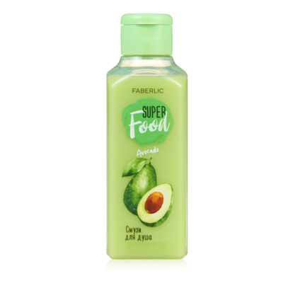شاور ژل اسموتی فابرلیک با رایحه آووکادو حجم 215 میل کد 2451 Faberlic Smoothie Shower Gel Avocado