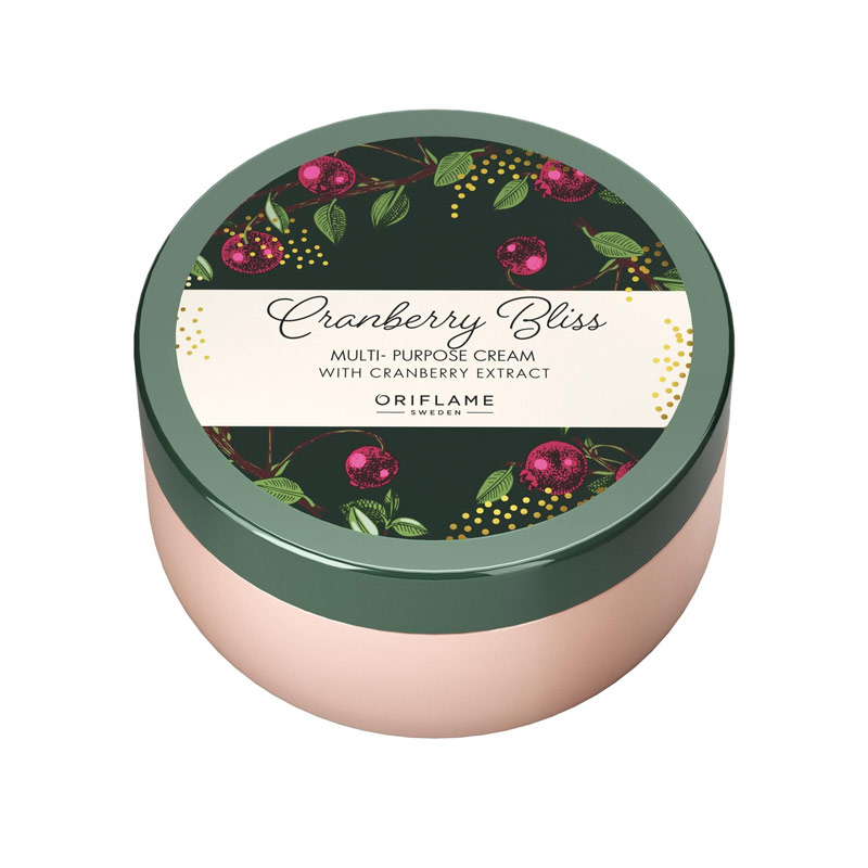 کرم صورت و بدن چند منظوره کرن بری اوریفلیم حجم 150 میل Oriflame Cranberry Bliss Multi-Purpose Cream کرم صورت و بدن چند منظوره کرن بری اوریفلیم حجم 150 میل Oriflame Cranberry Bliss Multi-Purpose Cream