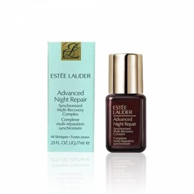محلول ترمیم کننده چین و چروک های صورت مخصوص شب Advanced Night Repair حجم 7 میلی لیتر استی لادر Estee Lauder شیکولات