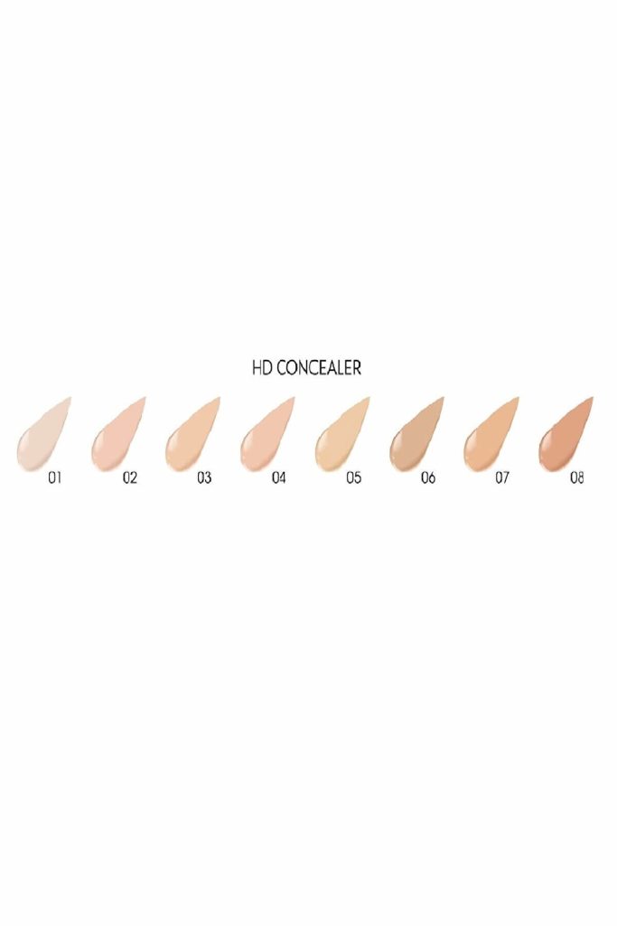 کانسیلر مدل HD Concealer با رنگ بژ شماره 003 گلدن رز Golden Rose شیکولات