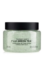 لایه برداری بدن با چای سبز فوجی بادی شاپ The body shop شیکولات