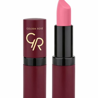 رژ لب جامد مات مخملی ولوت گلدن رز Golden Rose شیکولات