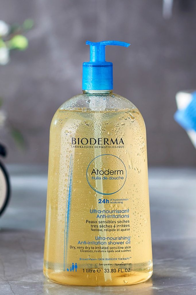 فومینگ روغن حمام مدل Atoderm Shower با حجم 1 لیتر بایودرما Bioderma شیکولات