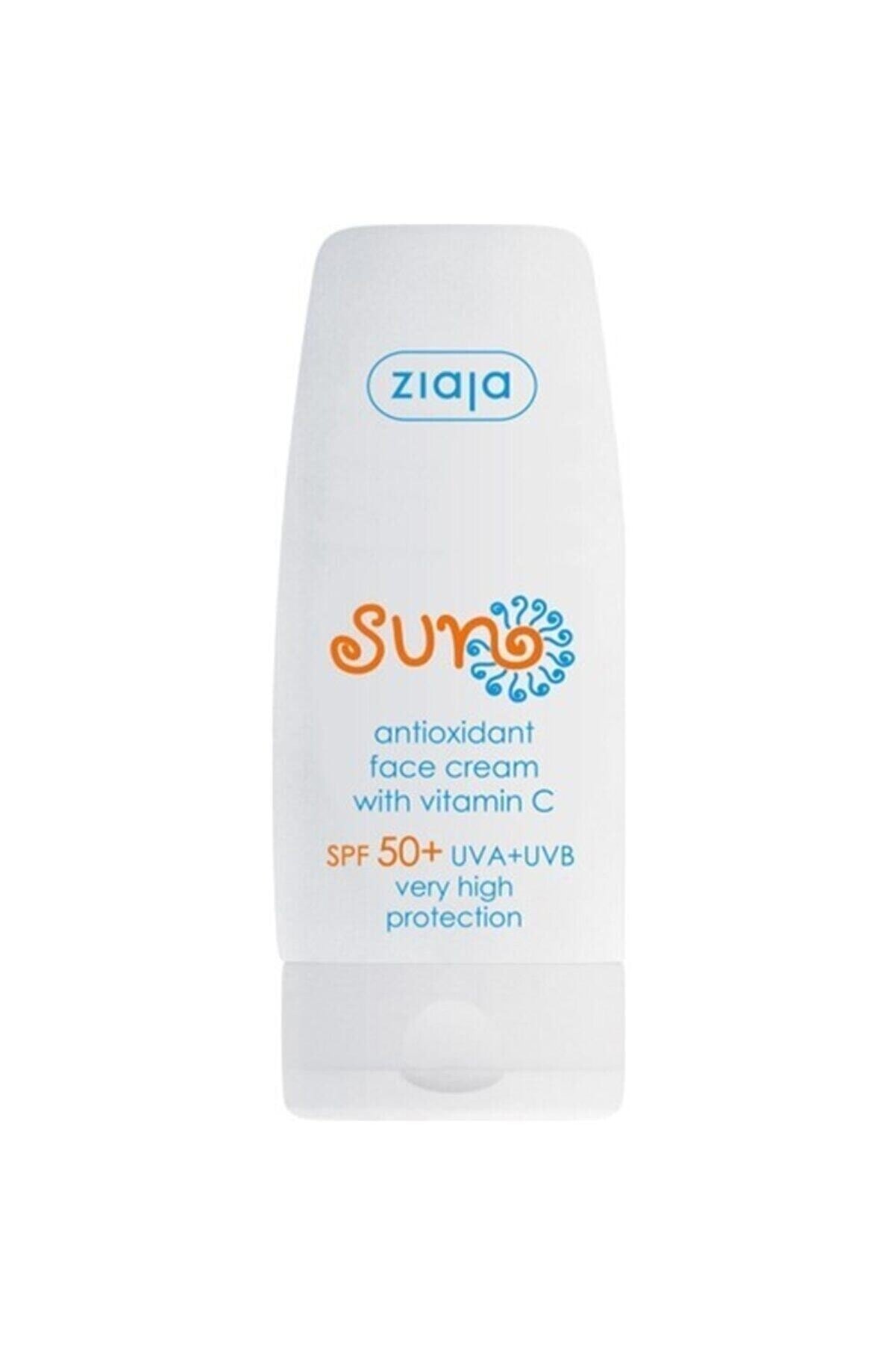 408c0cbe1cbf3062f87df08b6c4e7959 ضد آفتاب آنتی اکسیدان حاوی ویتامین C با spf+50 با حجم 50 میل زیاجا Ziaja شیکولات