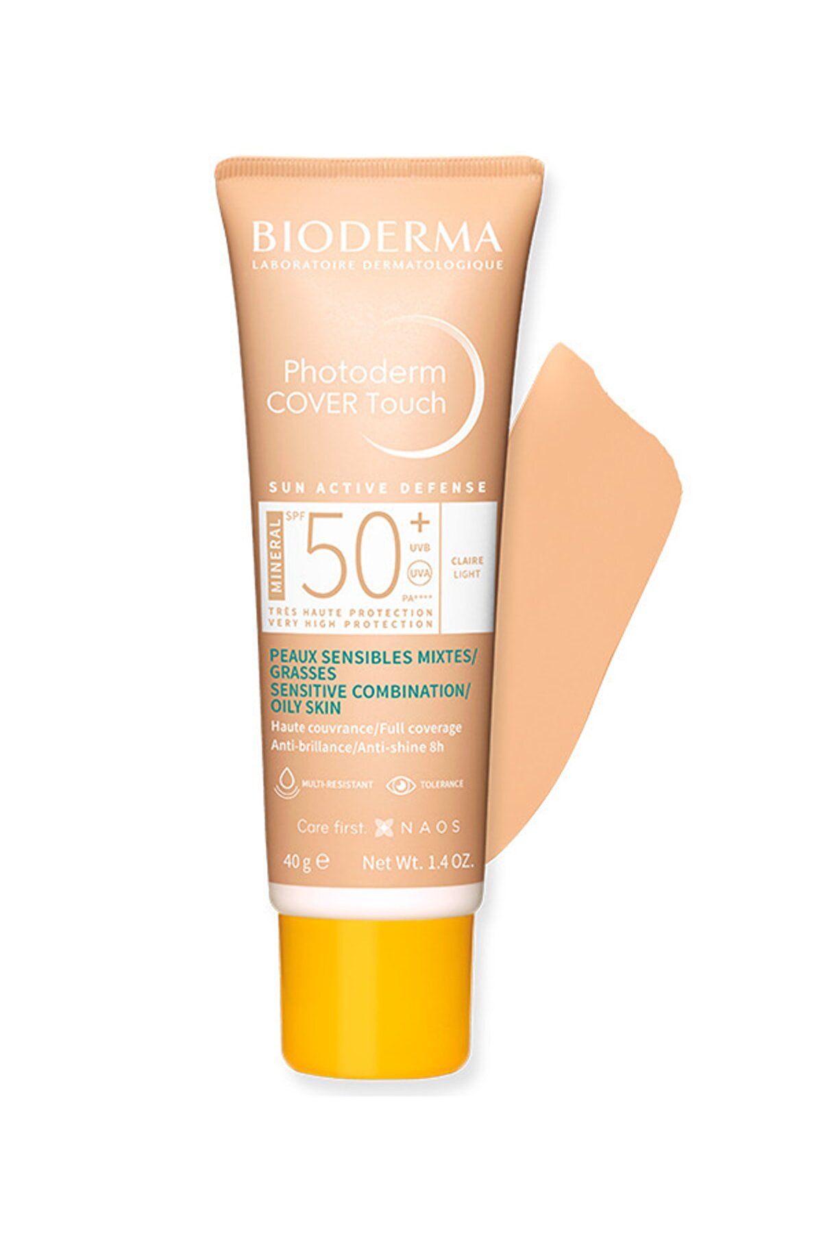 89cebe9336c0ea6fb08c4e989cb5bf13 کرم ضد آفتاب مدل Photoderm Cover Touch با SPF+50 رنگ بژ روشن با حجم 40 میل بایودرما Bioderma شیکولات
