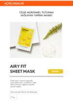 ماسک ورقه ای روشن کننده عصاره لیمو میشا Missha شیکولات