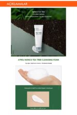 فوم شستشوی صورت درخت چای مناسب پوست دارای آکنه 130 میشا Missha شیکولات