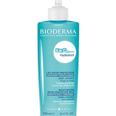 کرم آبرسان و مرطوب کننده کودک مدل ABCDerm با حجم 500 میل بایودرما Bioderma شیکولات