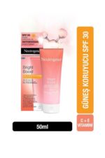کرم ضد آفتابSPF30 روشن کننده و آبرسان برایت بوست ۵۰ میلی گرم نوتروژینا Neutrogena شیکولات