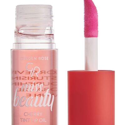 تینت لب مایع miss beauty رنگ صورتی گلدن رز Golden Rose شیکولات