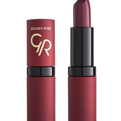 رژ لب جامد مات مخملی ولوت  گلدن رز Golden Rose شیکولات