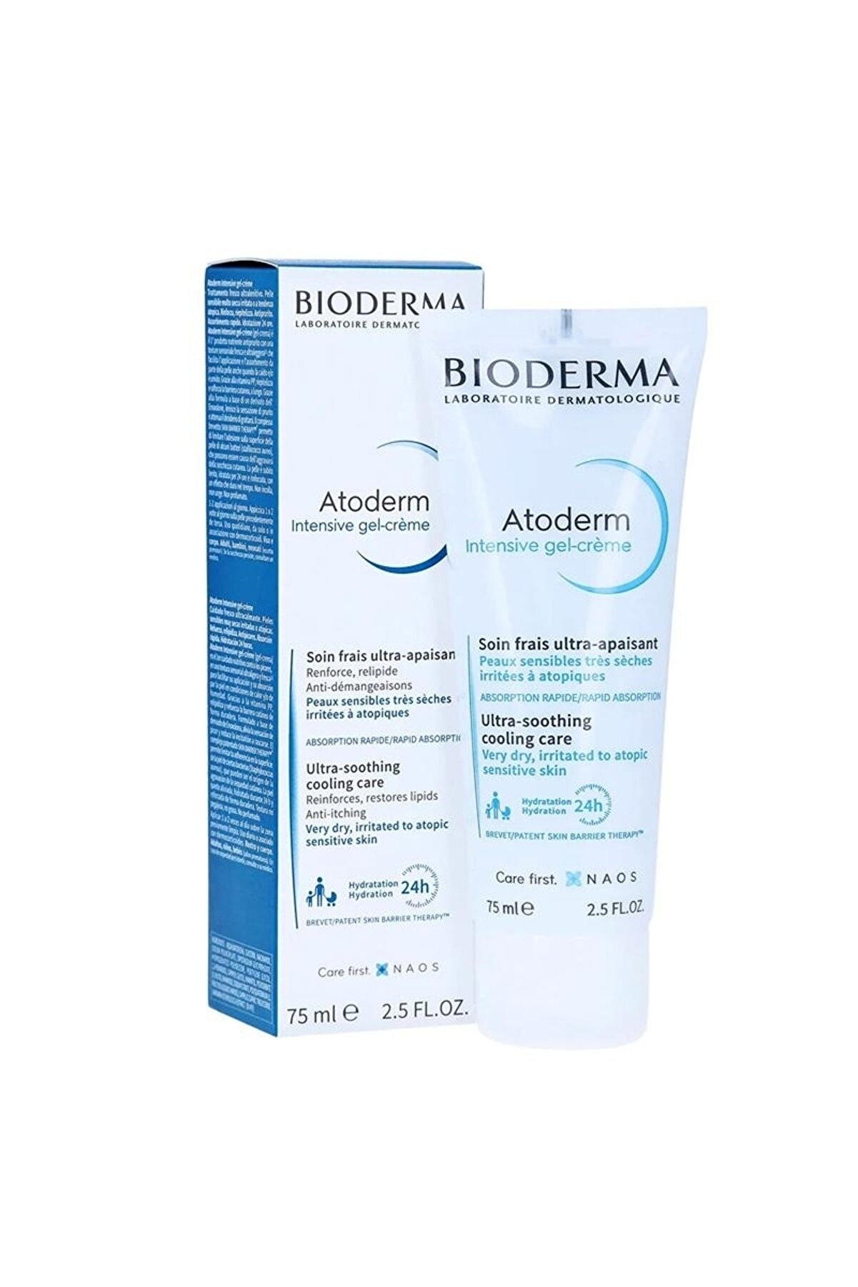 47dd3578c8754e1b703435294f5c201b ژل کرم شستشو صورت مدل Atoderm Intensıve با حجم 75 میل بایودرما Bioderma شیکولات