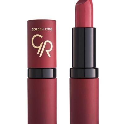 رژ لب جامد مات مخملی ولوت  گلدن رز Golden Rose شیکولات
