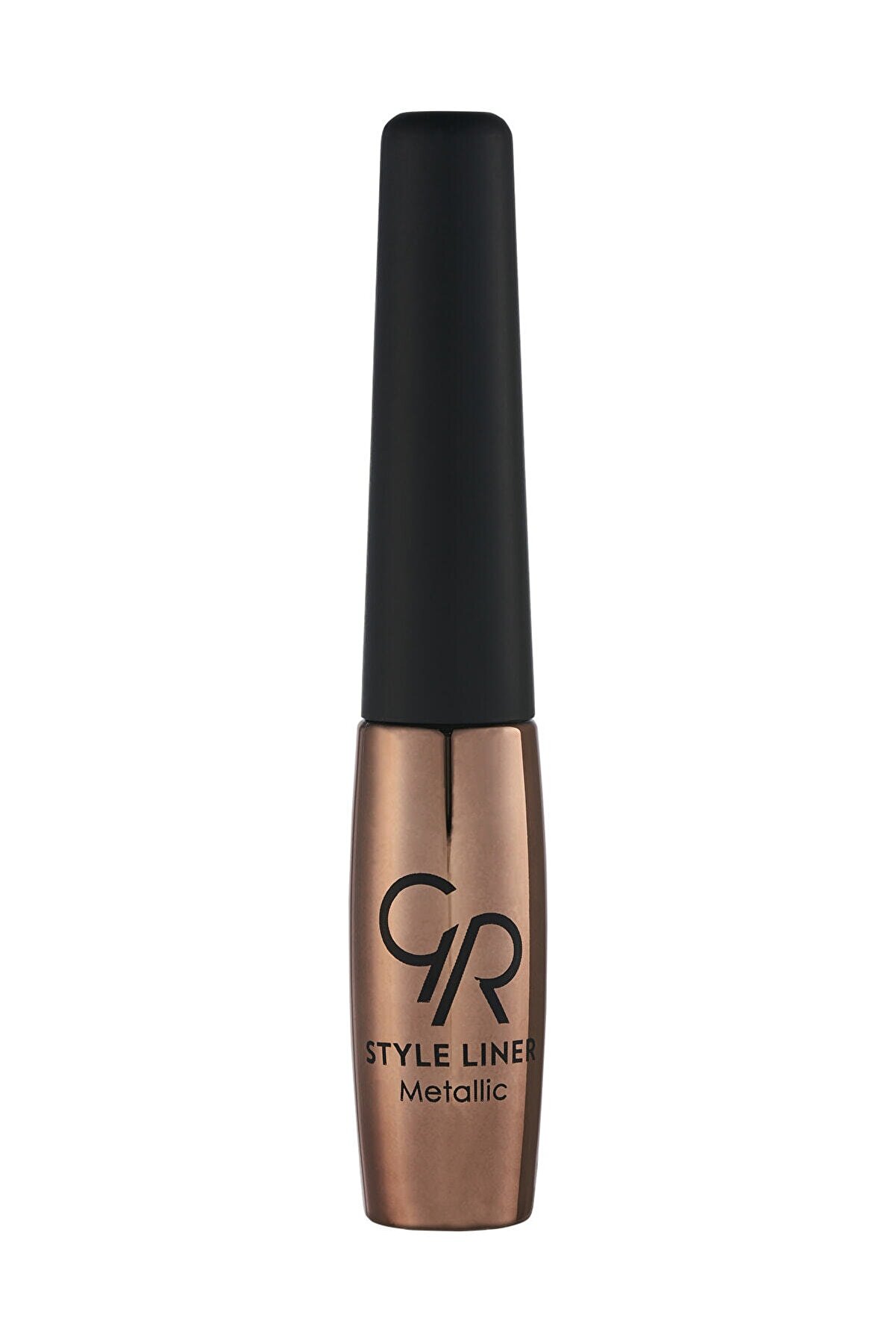 deb239ddd318436cccee01f1976b3619 خط چشم برنزی مدل Style Liner Metallic گلدن رز Golden Rose شیکولات