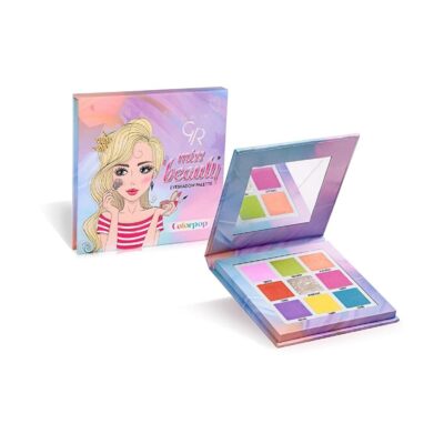 پالت سایه چشم مدل Miss Beauty رنگبندی  Colorpop گلدن رز Golden Rose شیکولات