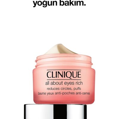 کرم دور چشم  مدلAll About Eyes Richضد چروک پف و تیرگی  کلینیک Clinique شیکولات