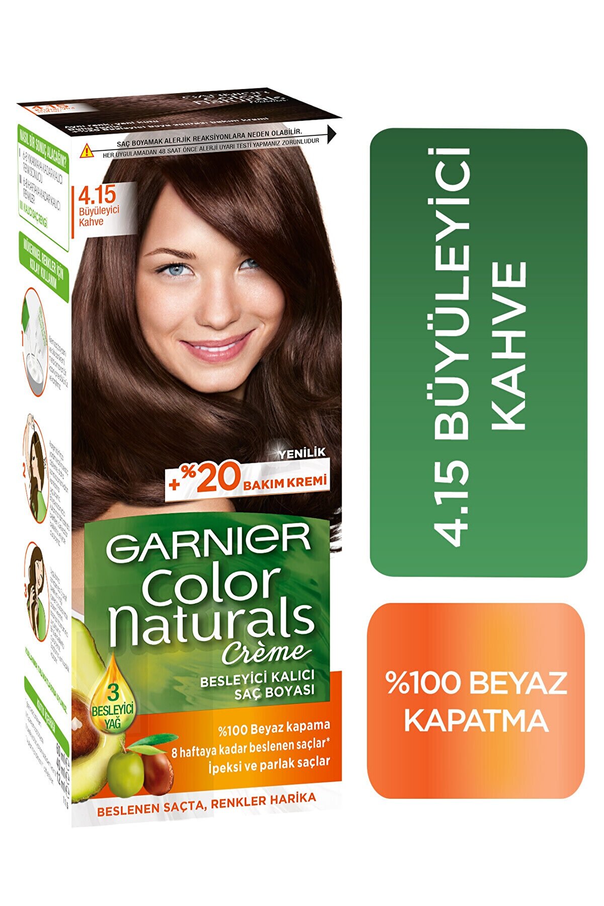 8b9ec36165280ada439965a55b2a9e1d کیت رنگ مو اورجینال (رنگبندی کامل) گارنیر Garnier شیکولات