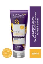 شامپو بیوتین و کراتین برای موهای مستعد ریزش - وگان - 250 میلی لیتر اربن کر Urban Care شیکولات