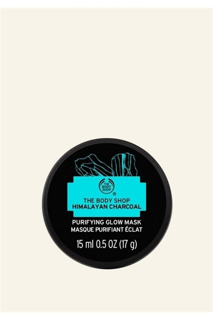 ماسک تابشی پاک کننده سم هیمالیا زغال چوب 15 میلی لیتر بادی شاپ The body shop شیکولات